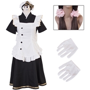 Maid Pinafore Apron Dress costume880