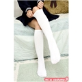 High Socks Color: White Size: One Size